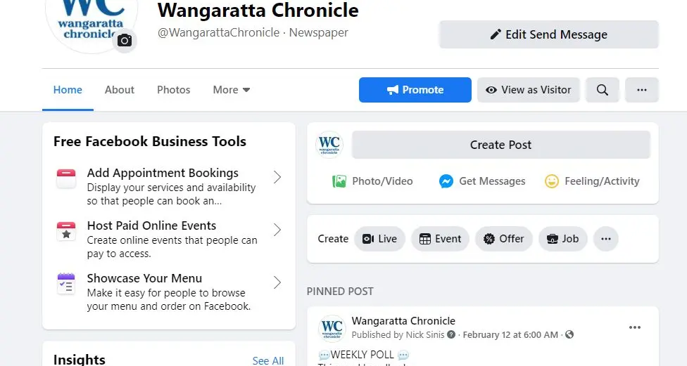 FED: Australians blocked from news on Facebook