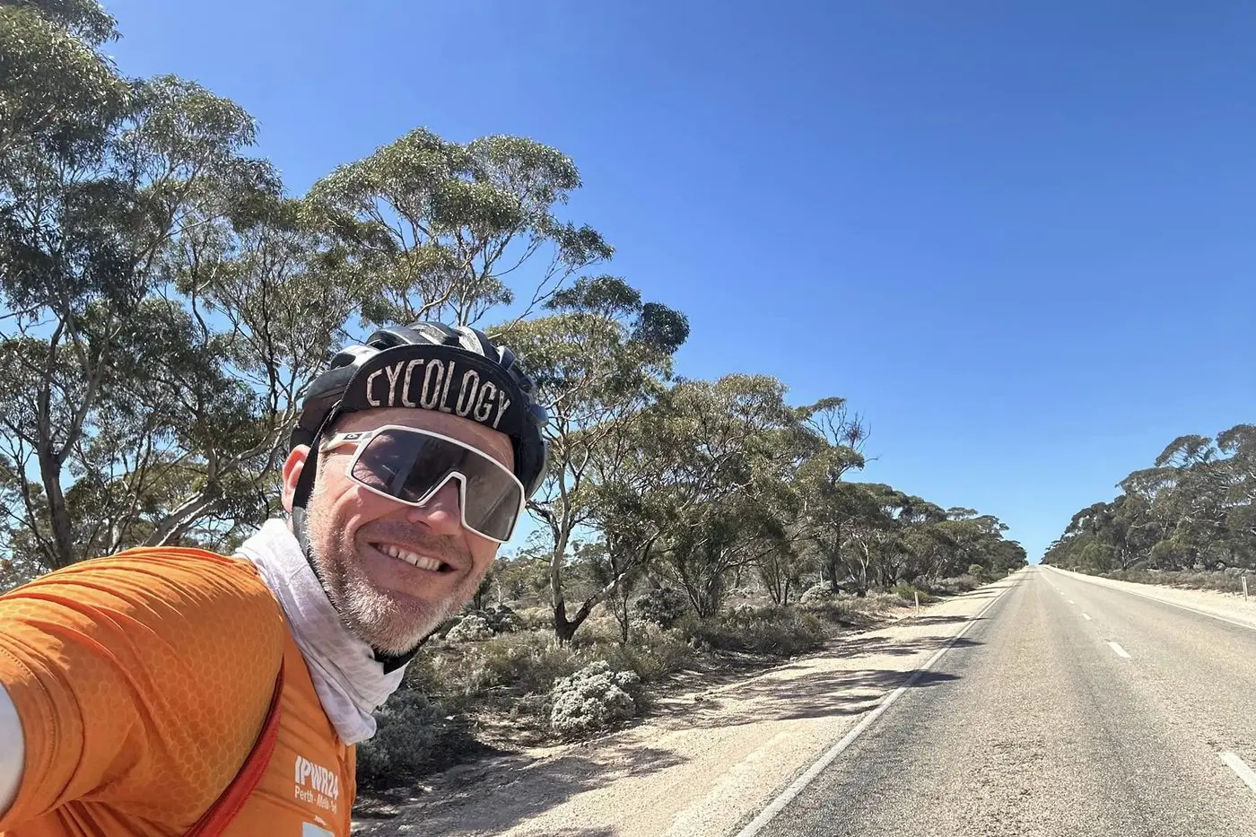 EMBRACING THE RIDE: Wodonga cyclist Dan Owens will pass through Beechworth and Yackandandah this weekend on his 5471km journey to Sydney.