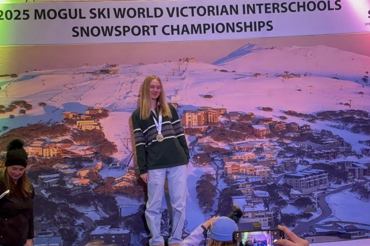 TOP STEP: Liana France won at her schoo state championship event at Mount Buller on Wednesday, qualifying her for the nationals in two weeks\\' time.