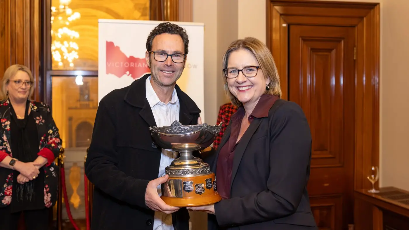 Beechworth winemaker awarded this year's Premier's Trophy
