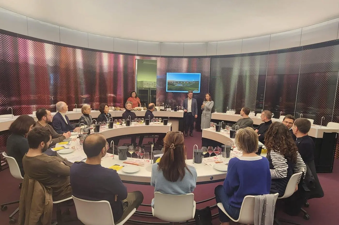 WORLD OF WINE: Global wine industry professionals gathered at La Cit\\u00E9 du Vin trade museum in Bordeaux, to learn about and sample Victorian wines on February 13 and 14.