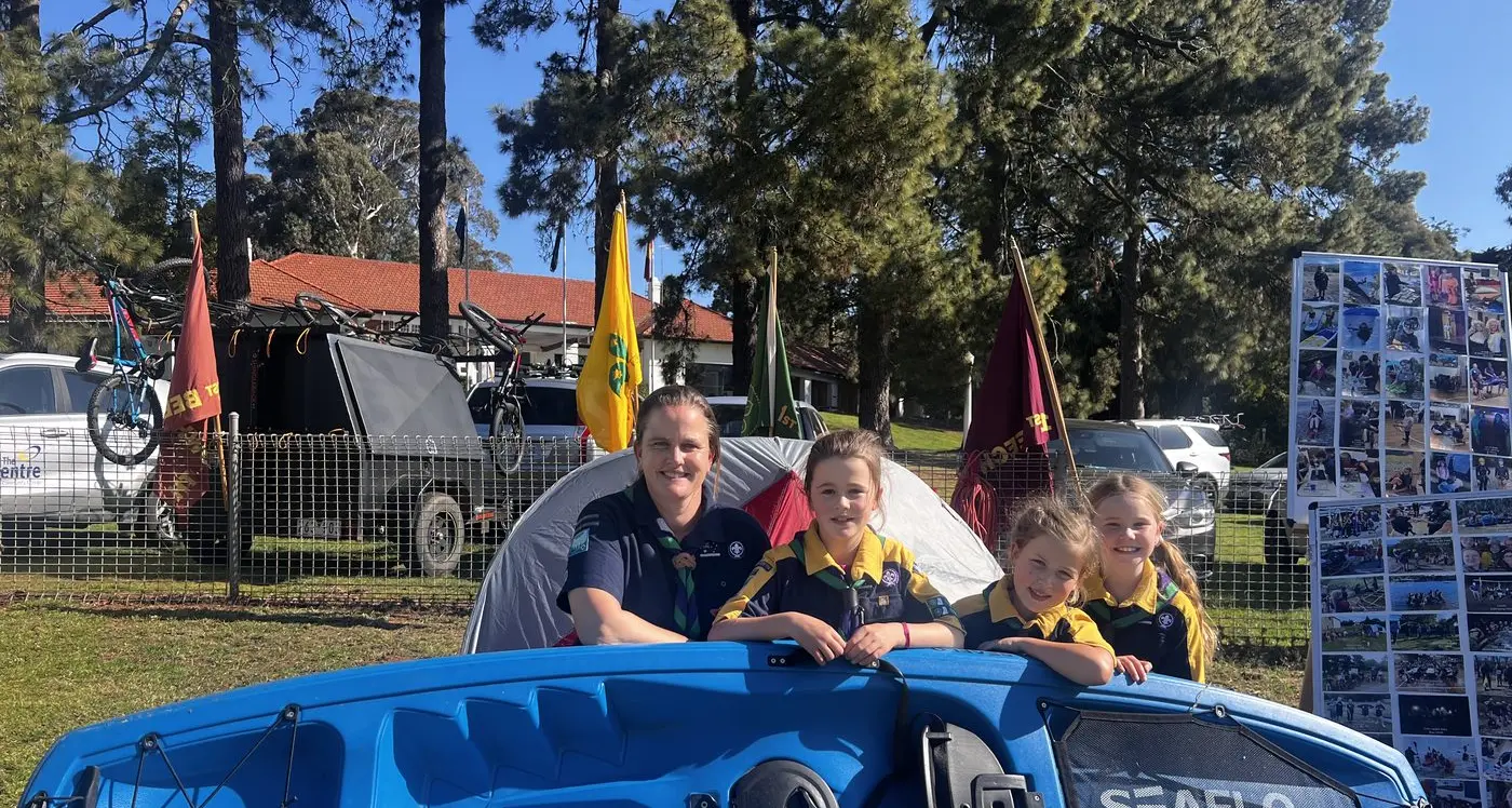 Giving it a go at sports expo