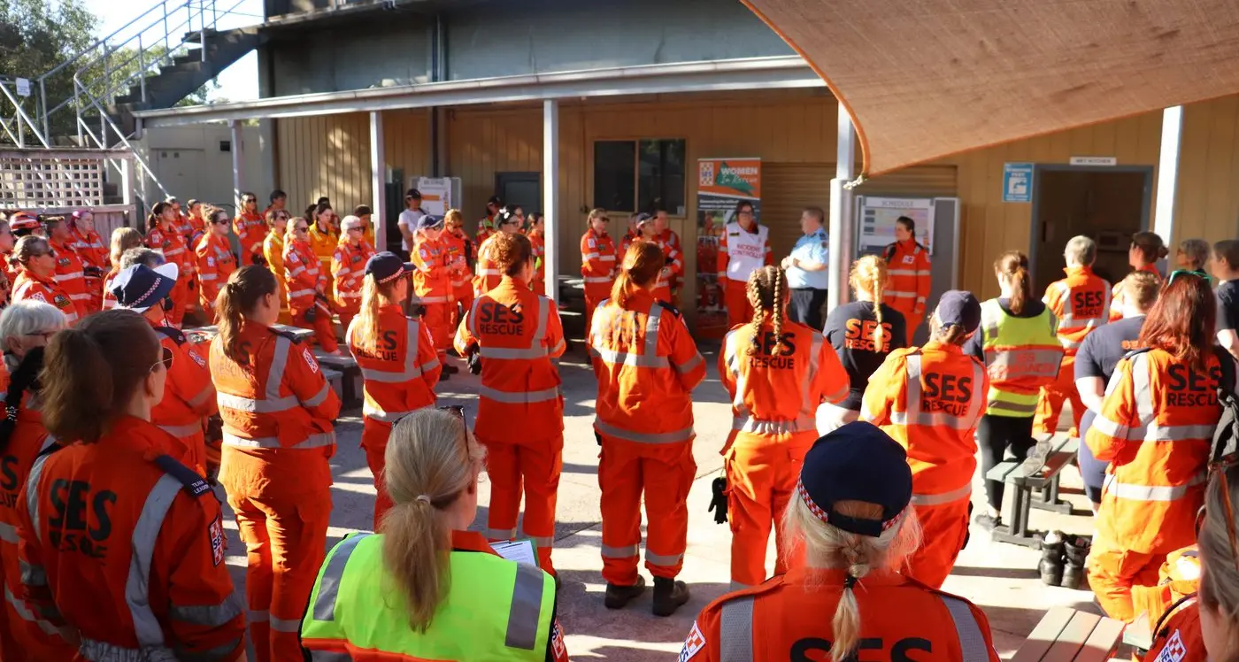 Female VICSES Hume volunteers to build emergency capacity