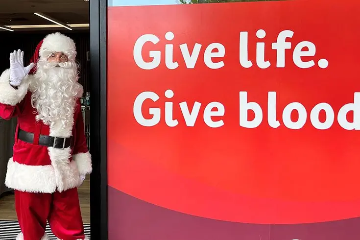 GIVE THE GIFT OF LIFE: Locals urged to roll up their sleeves this Christmas and give from the heart.