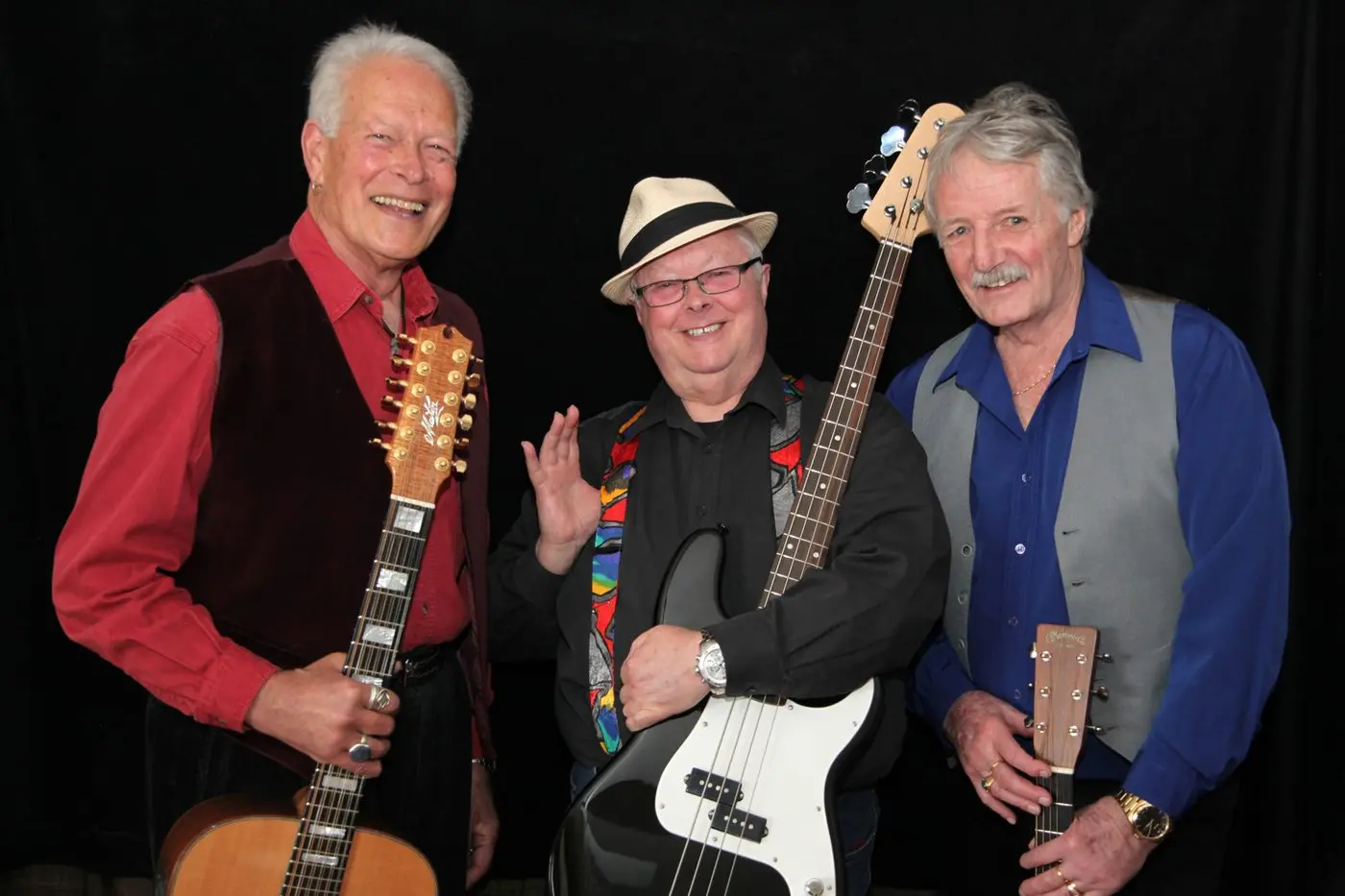 STAGE IS SET: The Lightfeet Band, comprising of members Keith Potger, Fred Pilcher and Gary Luck, will take to the stage at the Nicholas Hotel next week..  Id:29855