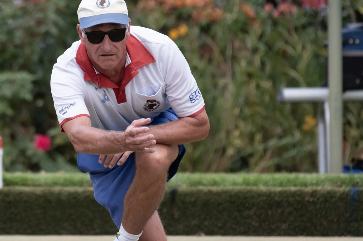 DIALLED IN: Chris Langdon looks to get one close. PHOTOS: Melissa Beattie