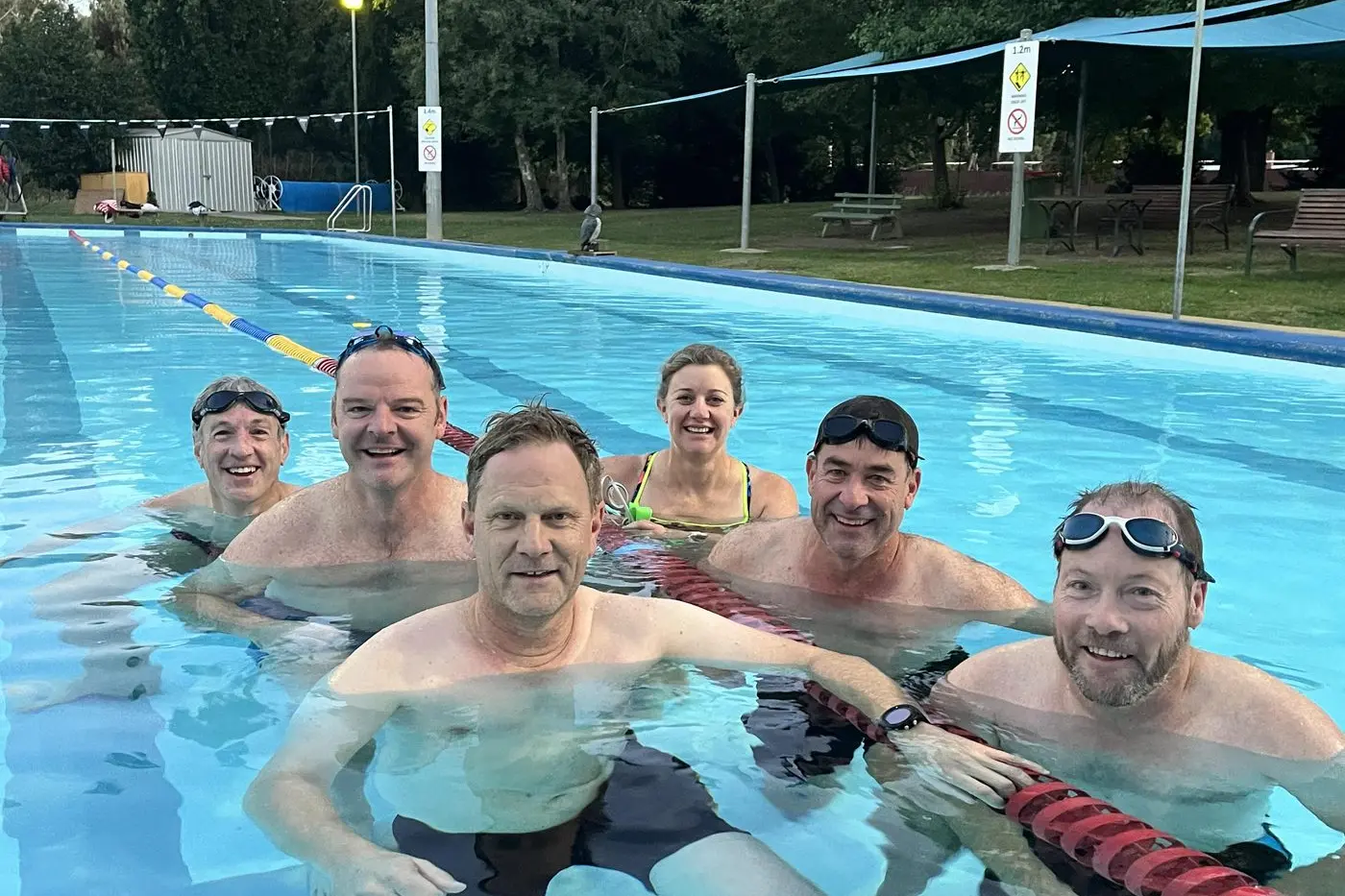 Thrashing laps for youth mental health awareness