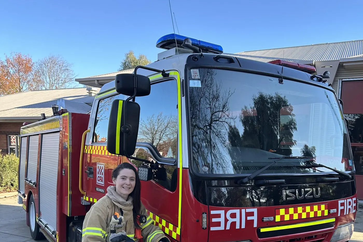 DEDICATED VOLUNTEER: Beechworth\\u2019s Hannah Hunt enjoys giving back to the community in her volunteer roles with the Beechworth Fire Brigade as well as an adult Scout leader for 1st Beechworth Victoria Scout Group.