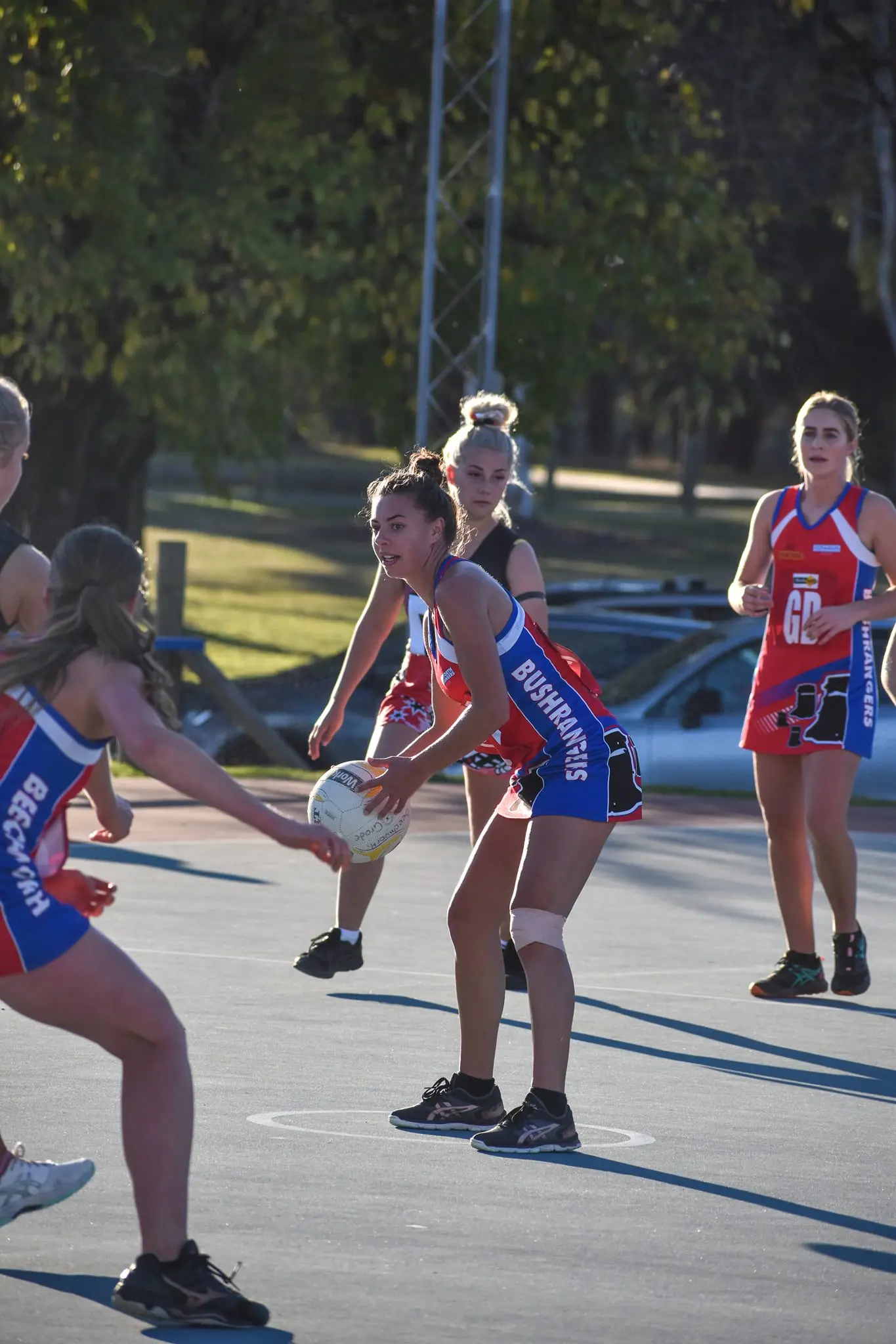 FINISHING ON A HIGH: Netball will take centre stage tomorrow at Beechworth in the final home and away match of the season. Pictured is A grade player Eidenne Surrey PHOTO: Kayla Oliver