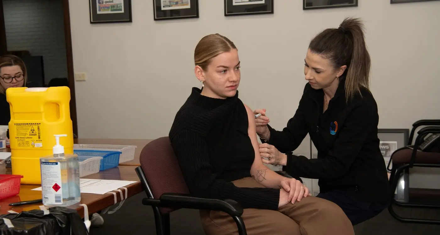 Low vax rates concern peak health body