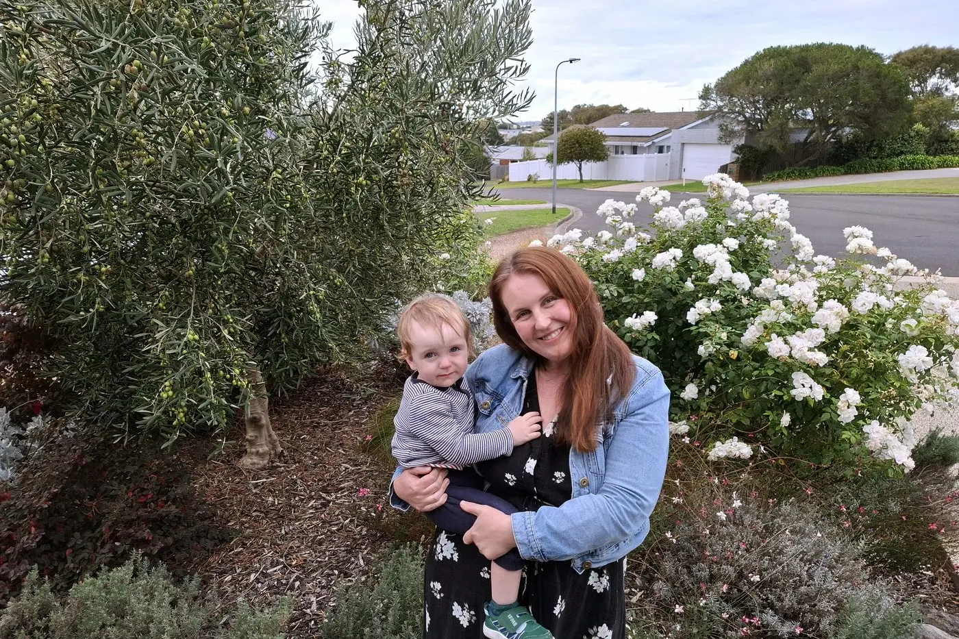 BUSY: Beechworth\\u2019s Georgia O\\u2019Connor combines looking after her children, working part-time and supporting her husband\\u2019s business. Photographed with her youngster 18-month-old Alby.