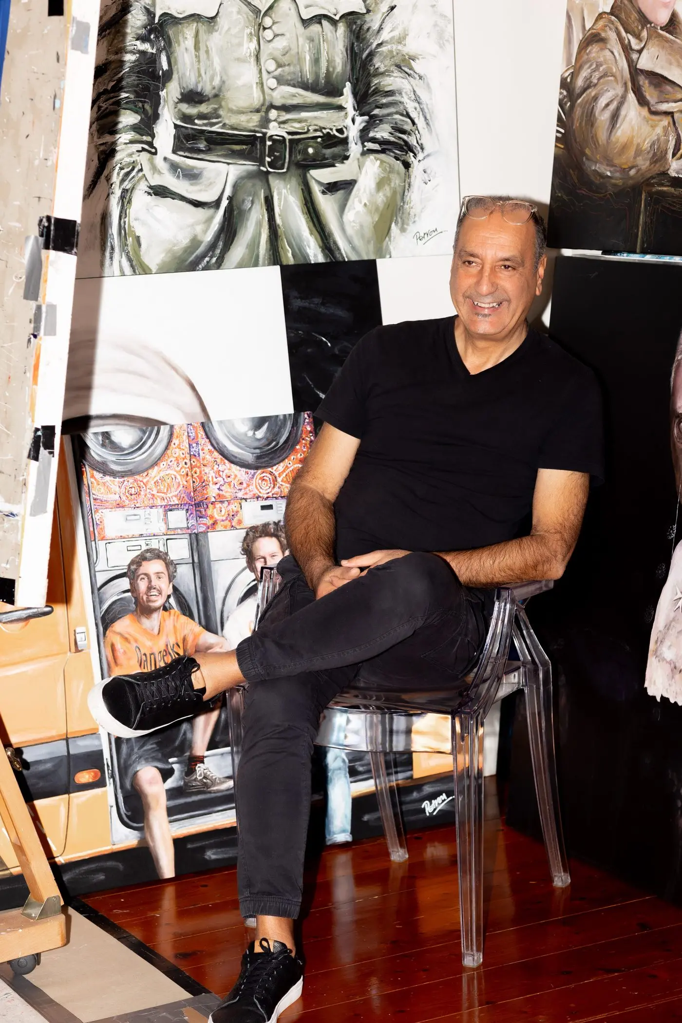 SET TO SPEAK: George Petrou will be unveilin a painting of Dame Jean Macnamara in at a Beechworth Town Hall forum on October 12.