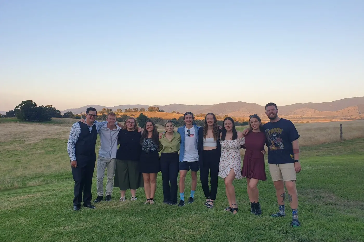 YOUNG LEADERS: Participants on the recent Engage! Emerging Leader\\'s Summit held in Yackandandah (from left) Harley Maclachlan, James Lee, Clara Williams, Jess Dingle, Amanda Burbury, Sean Miller, Ireland Letson, Chenika Levett, Tina Meiners and Campbell Gale. Id:22030