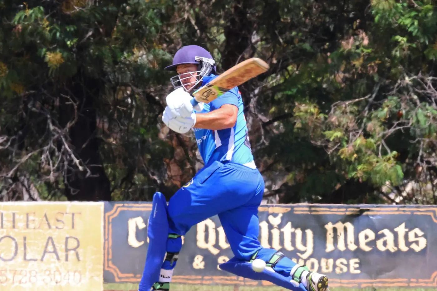RUNS THERE: Brenton Surrey top scored with 91 in the Wanderers\\' final one-dayer on the weekend. PHOTO: Janet Watt