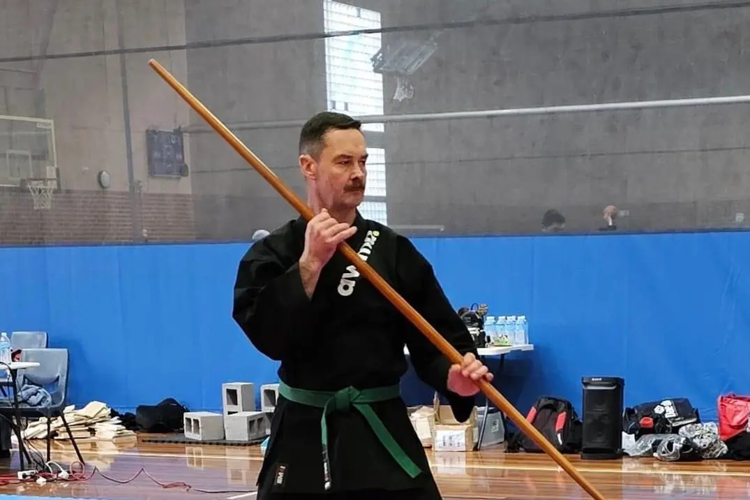 STATE CHAMPION: Richard Lloyd took home two state titles at the ISKA 2024 Vic Titles.