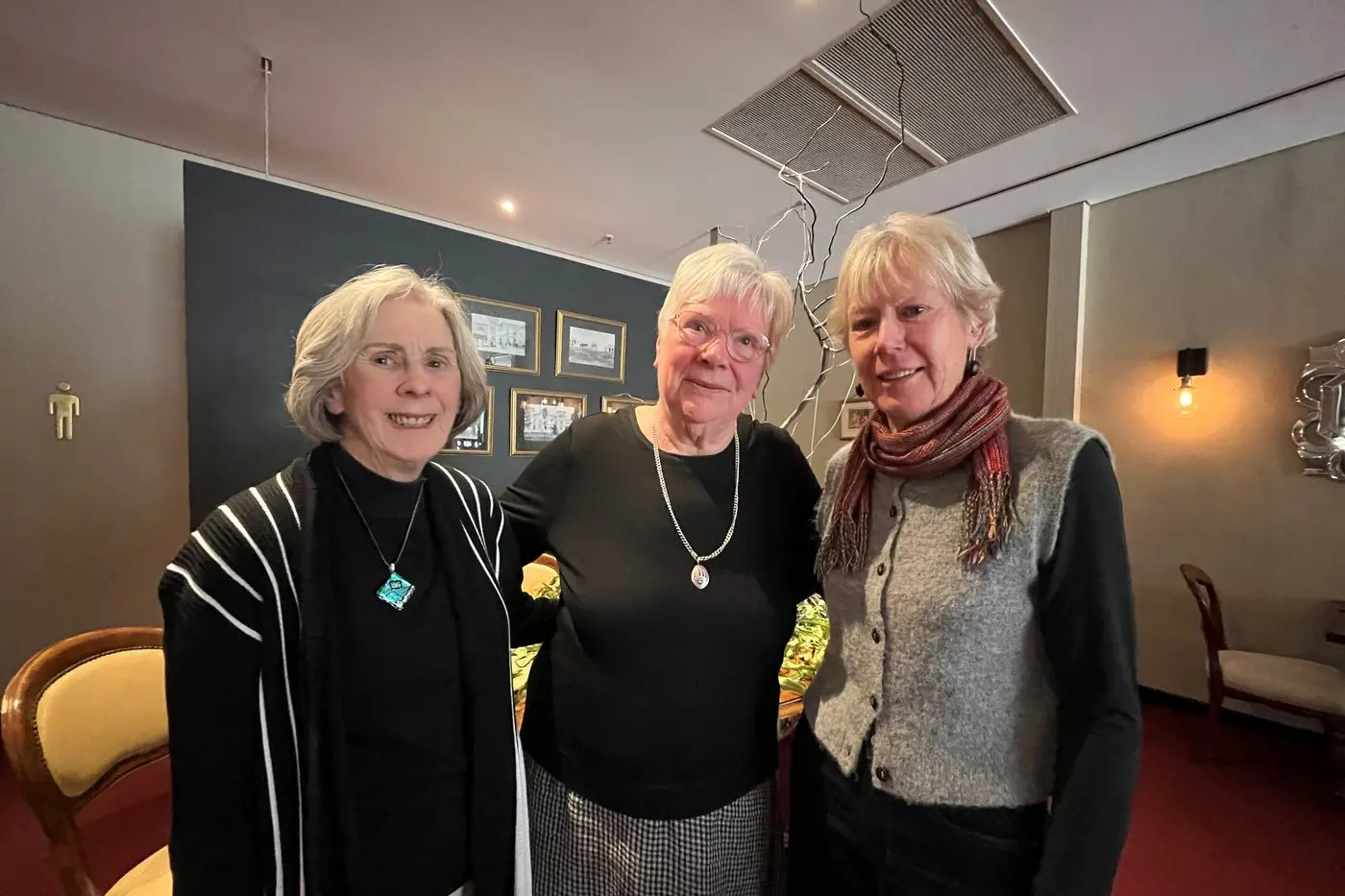 MAKING A DIFFERENCE: Penny Bingham, Laura Nash and Debbie Tully who founded the Changing Minds group.