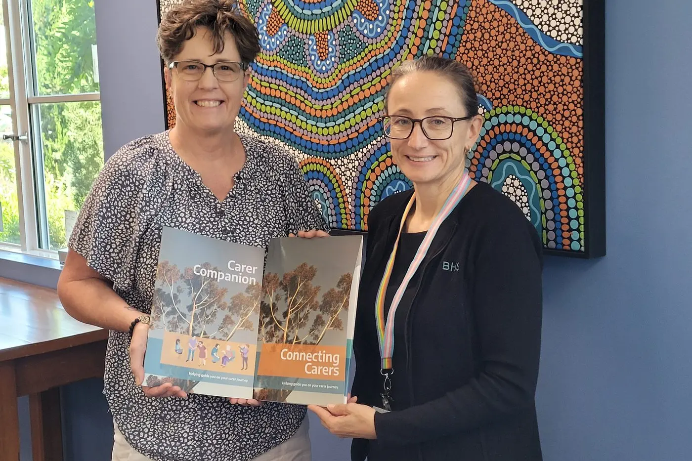 SUPPORTIVE: Continued Connections: Indigo Carers project coordinator Tanya Grant (left) and Beechworth Health Service\\u2019s Gabriella Tange are team members for the second carer\\u2019s project. PHOTO: Coral Cooksley