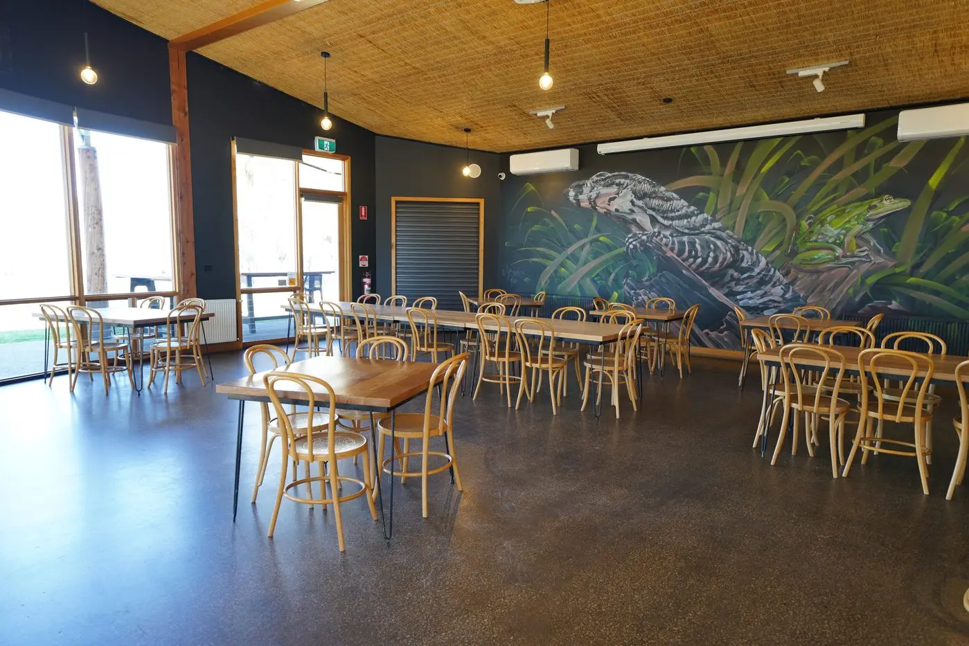 WELCOMING SPACE: Caf\\u00E9 dining facilities are part of the offering at Mokoan Hub.