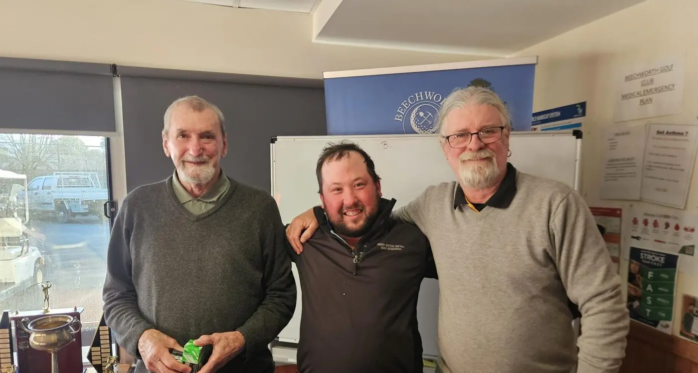 Three amigos take out Beechworth Ambrose event