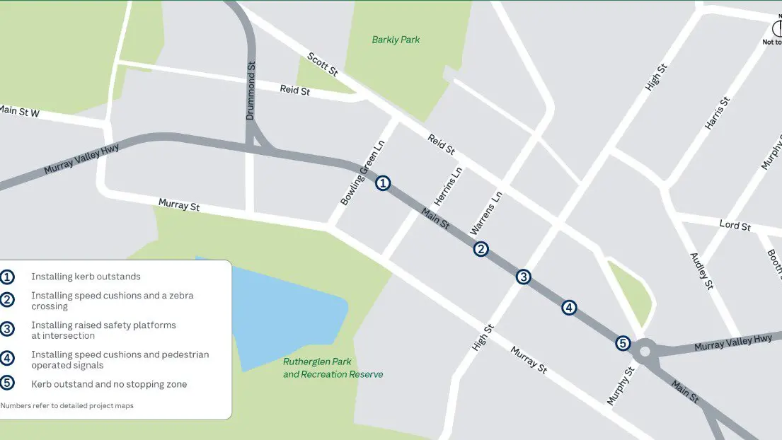 Community feedback prompts Rutherglen Main Street upgrade changes