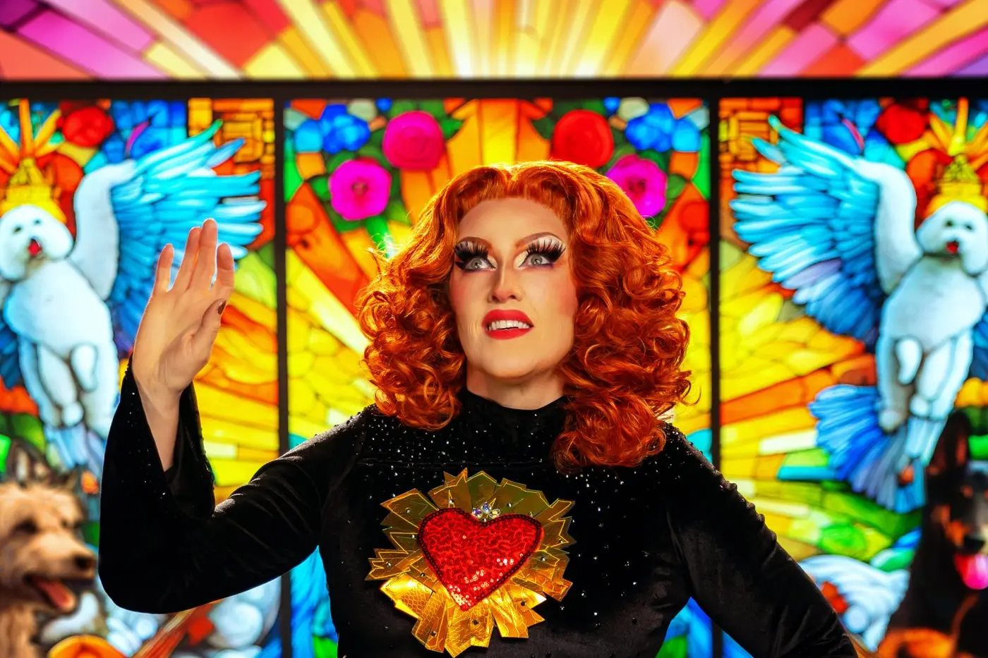 ENTERTAINING: Geraldine Quinn will perform her renowned cabaret show \\'The Passion of Saint Nicholas.\\u2019 PHOTO: Evan Munro-Smith