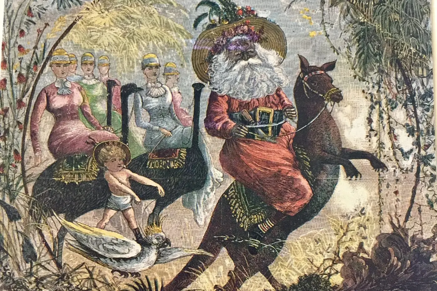 An historical Christmas card uncovered by Elizabeth Mason from BHHS. 