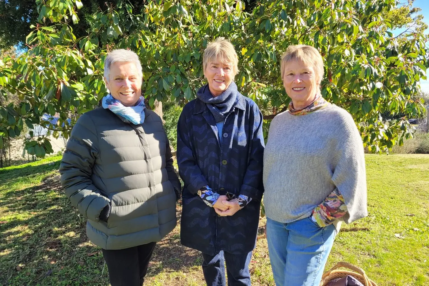 SUPPORTERS: Long time Friends of Atauro committee members Lesley Milne (left), group supporter Kylie Stephens and Friends president Libby Hosking are among a cohort travelling to Atauro Island this week to kindle ongoing friendships. PHOTO: Coral Cooksley