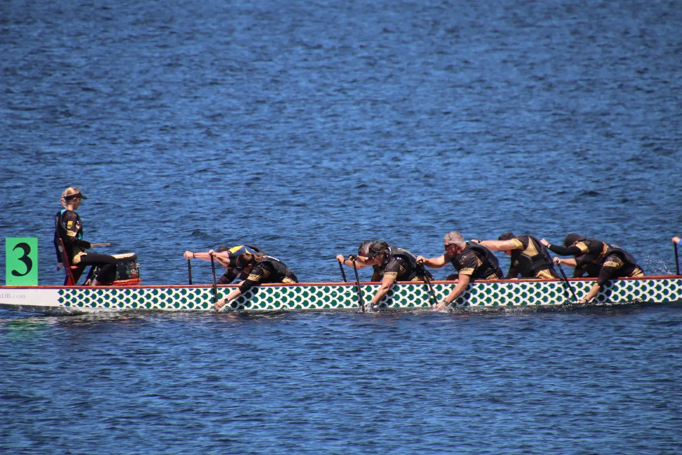 DEVELOPING SKILLS: A team of 34 Golden Serpents will be competing in nationals next week. PHOTOS: Golden Serpents Dragon Boat Club. 