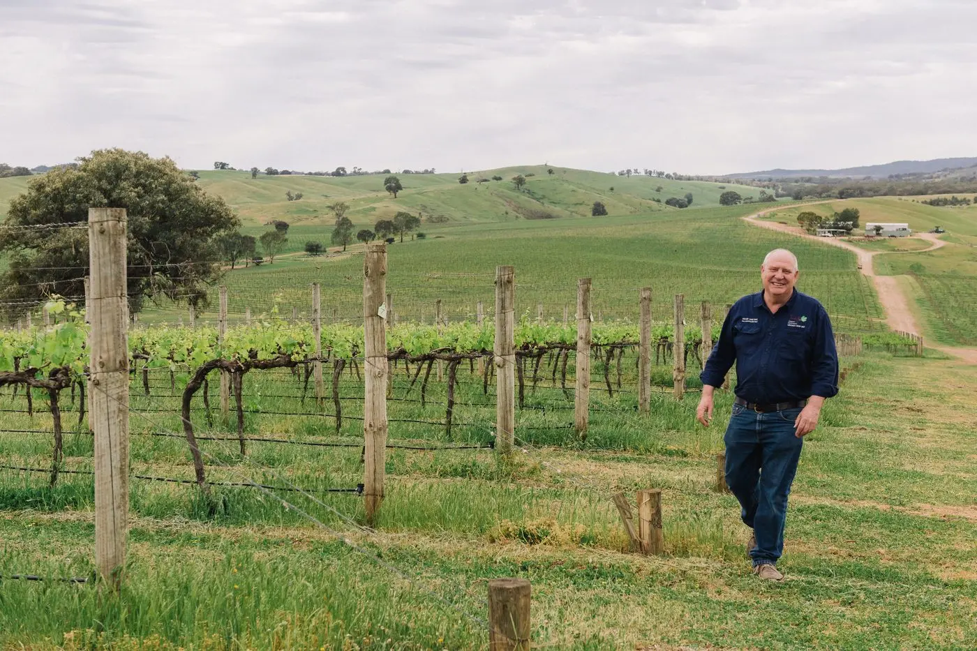 BE PREPARED: Rob Hawkings, chair of NEWZ, said all North East wine growers are able to be prepared and informed of fire activity in the region. PHOTO Georgie James Photography  Id:35287