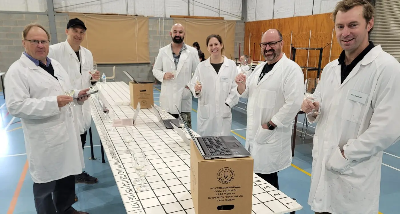 Wine uncorked for judging