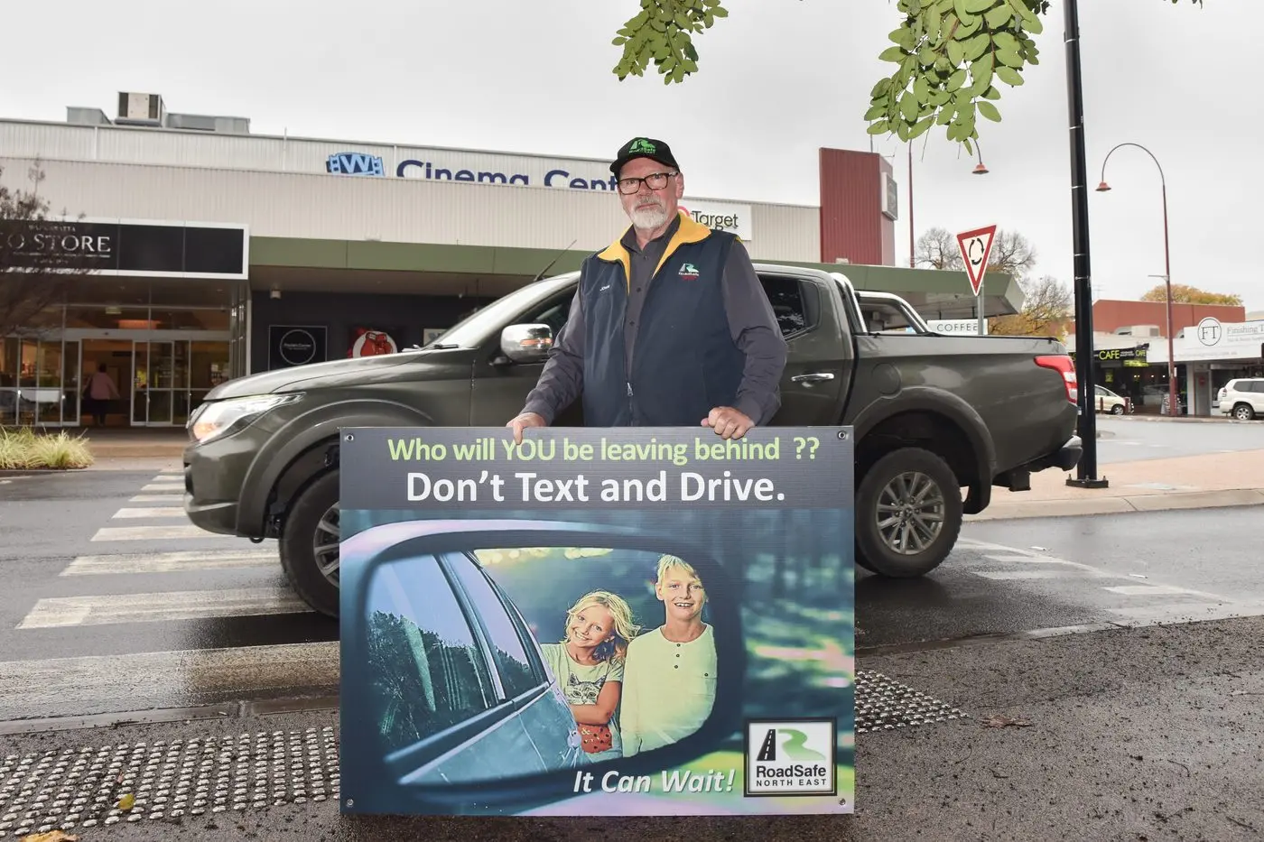 FUNDING CUT: Road Safe North East executive officer John Weinert says less funding will mean less activities. PHOTO: Kurt Hickling