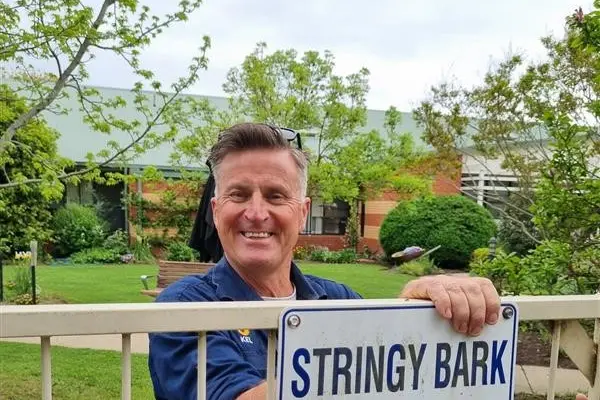 <p>GREEN THUMBS: Kel Clark loves his work as a gardener/ horticulturalist now in his 11th year at Beechworth Health Service as head gardener.</p>\\n