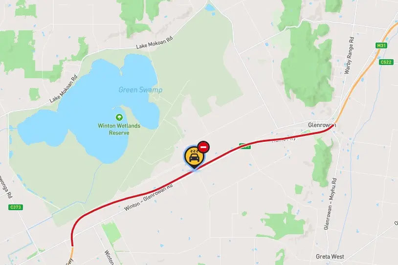 Cattle on freeway after truck rollover, man hospitalised