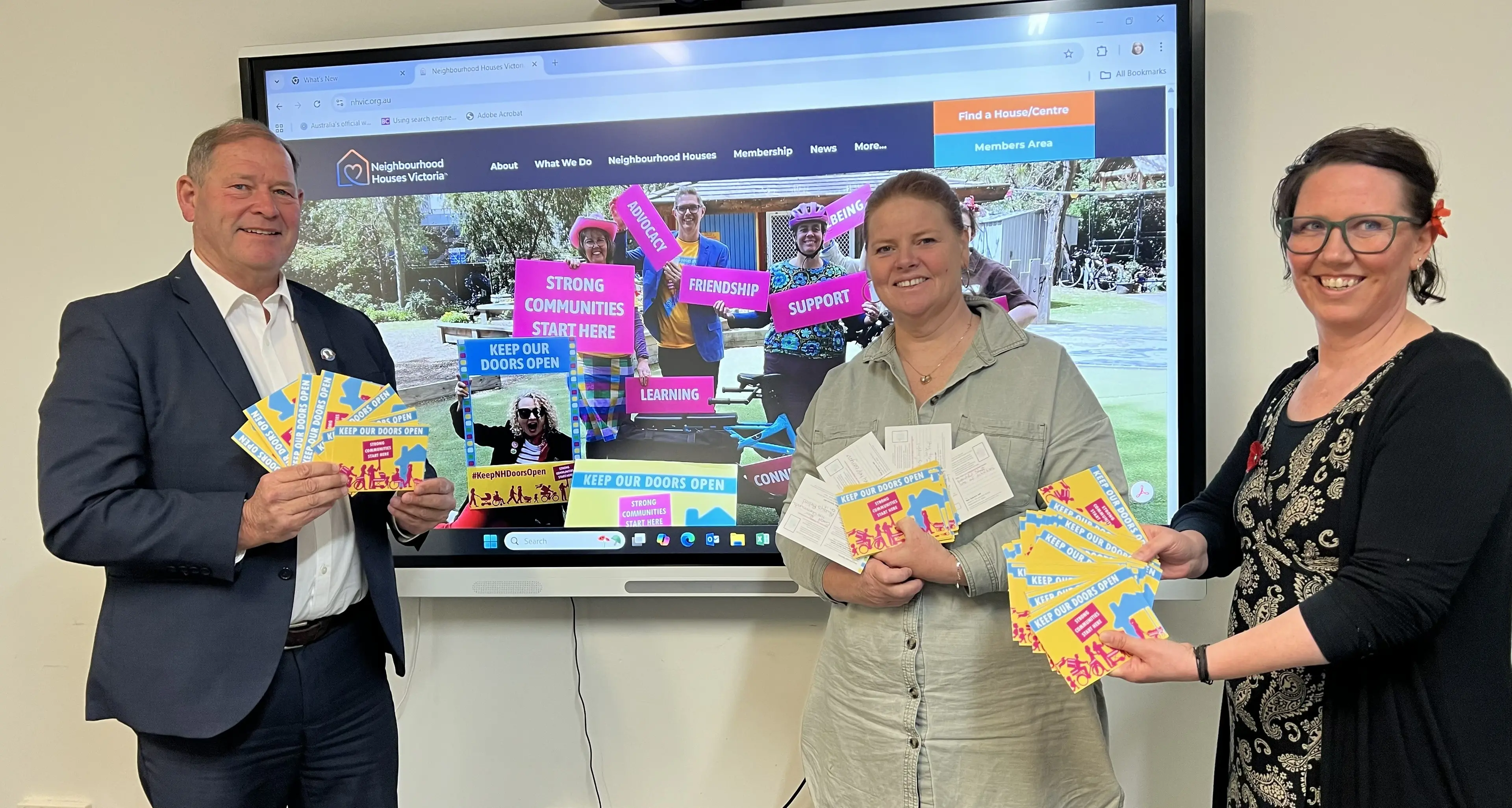 Neighbourhood SOS to Victorian government