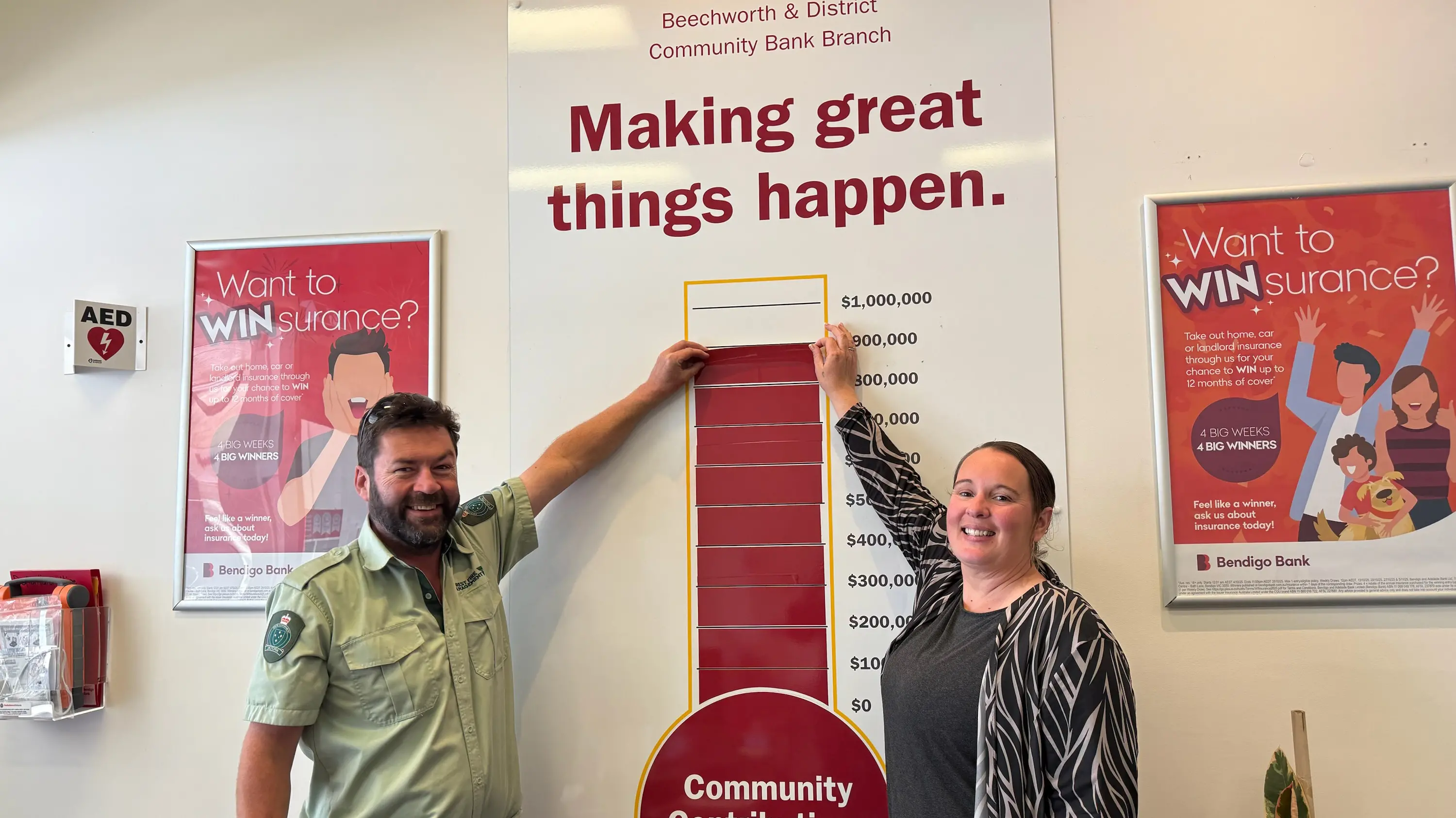 Local bank nears $1m community investment milestone