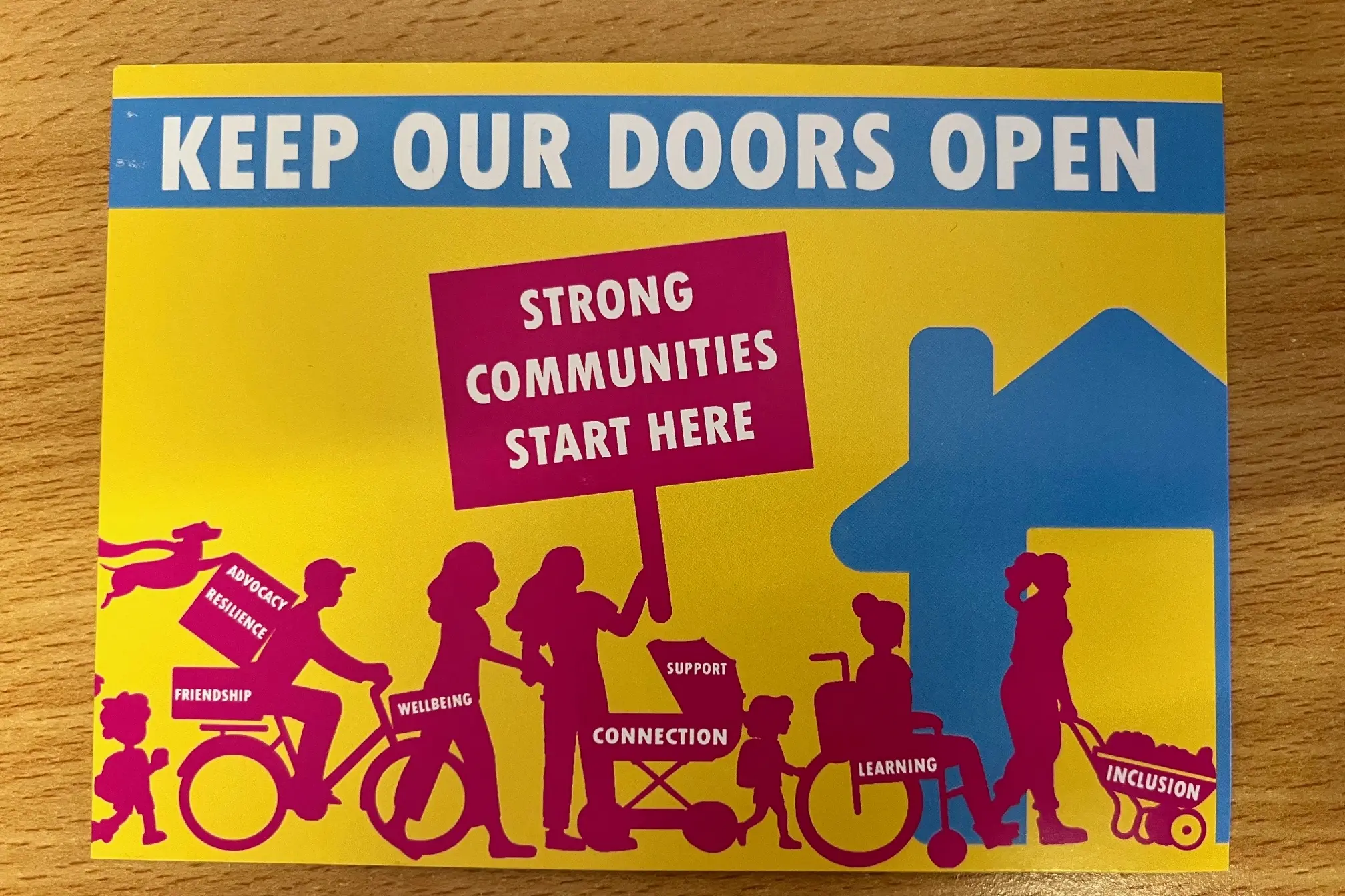 <p>ACTION NEEDED: A goal of 25,000 signed postcards from neighbourhood houses from across Victoria will be sent to the Minister for Carers and Volunteers Ros Spence. </p>\\n