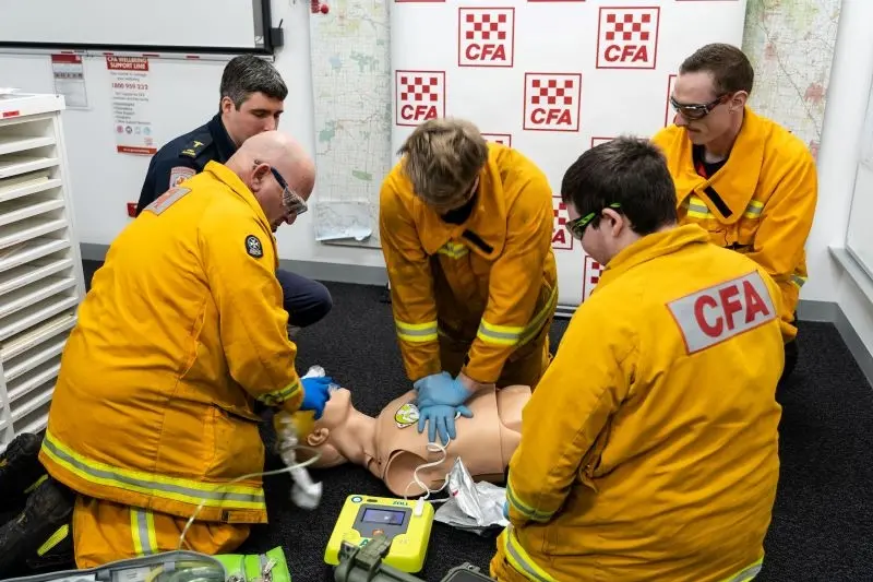 <p>JUMP START: Beechworth CFA will be one of 50 brigades to take part in the Fire Medical Response (FMR) program.</p>\\n