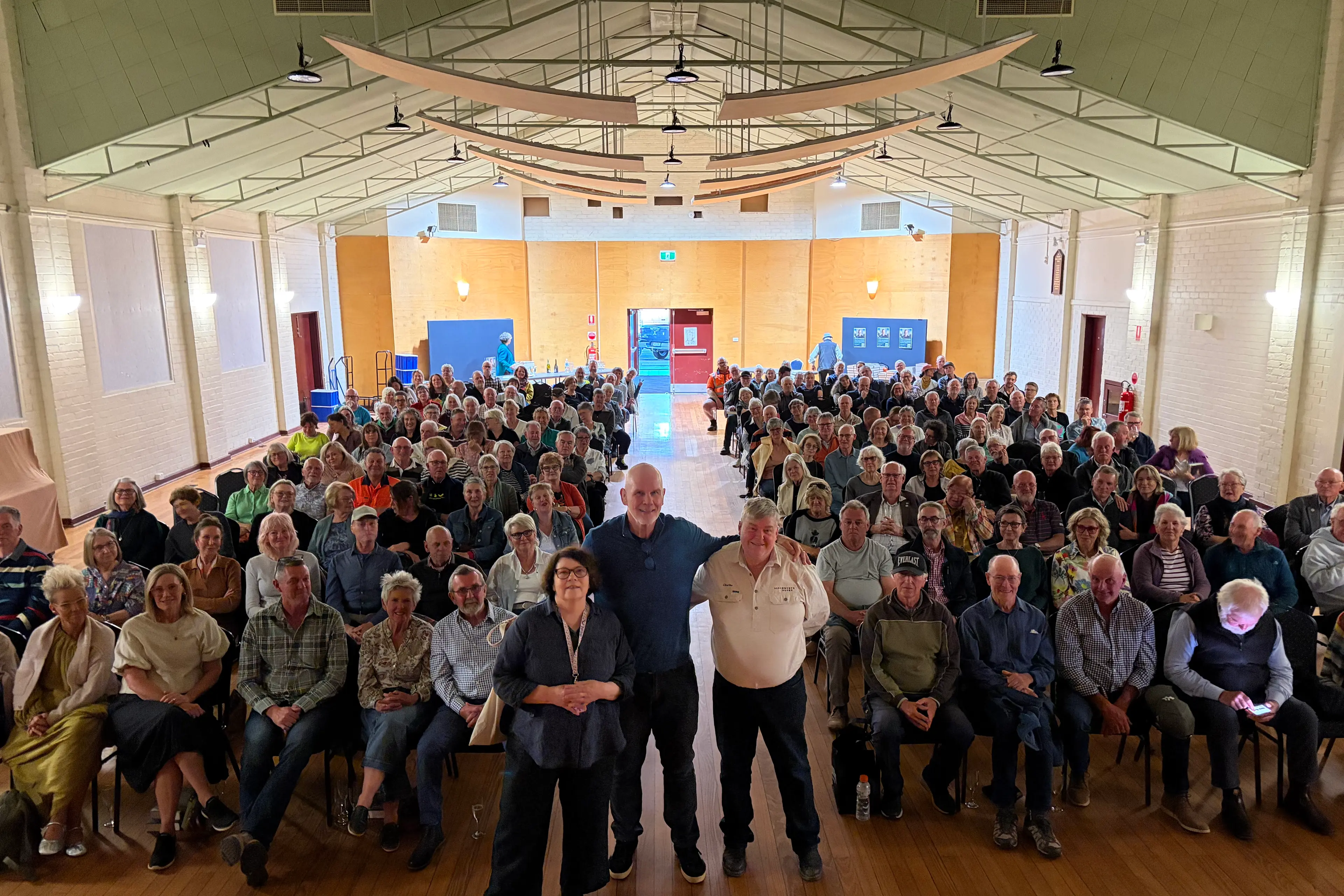 <p>PACKED: Author Peter FitzSimons drew a huge audience for his book launch of his latest work \\u2018The Courageous Life of Weary Dunlop.\\u2019  PHOTO: Georgina Harrison.</p>\\n