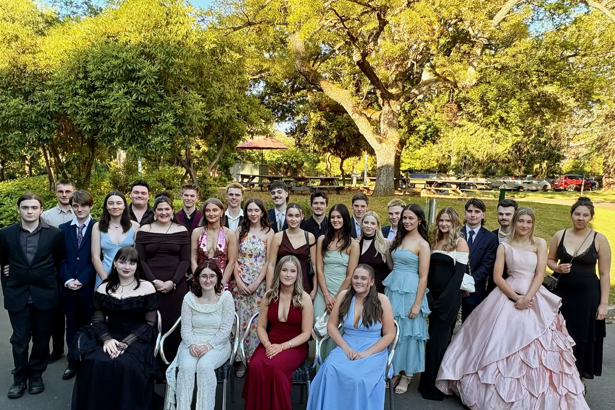<p>CELEBRATED: Beechworth Secondary College Year 12 graduates enjoyed a valedictory dinner at the Grand Oaks Resort at Mayday Hills last week. PHOTOS: Patricia Broom.</p>\\n