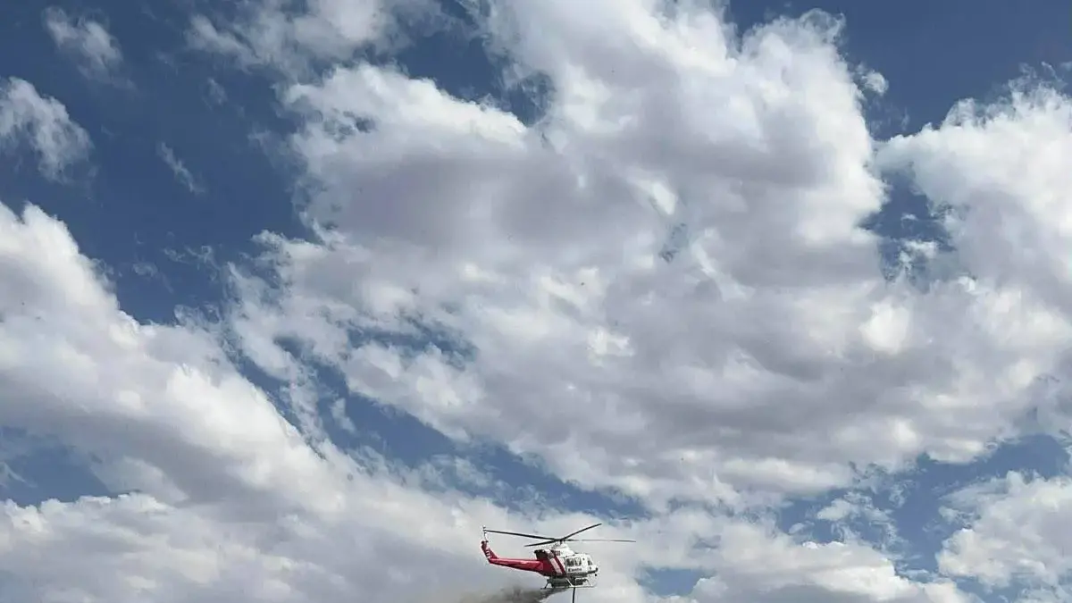 Fast-moving grass fires wreak havoc near Rutherglen