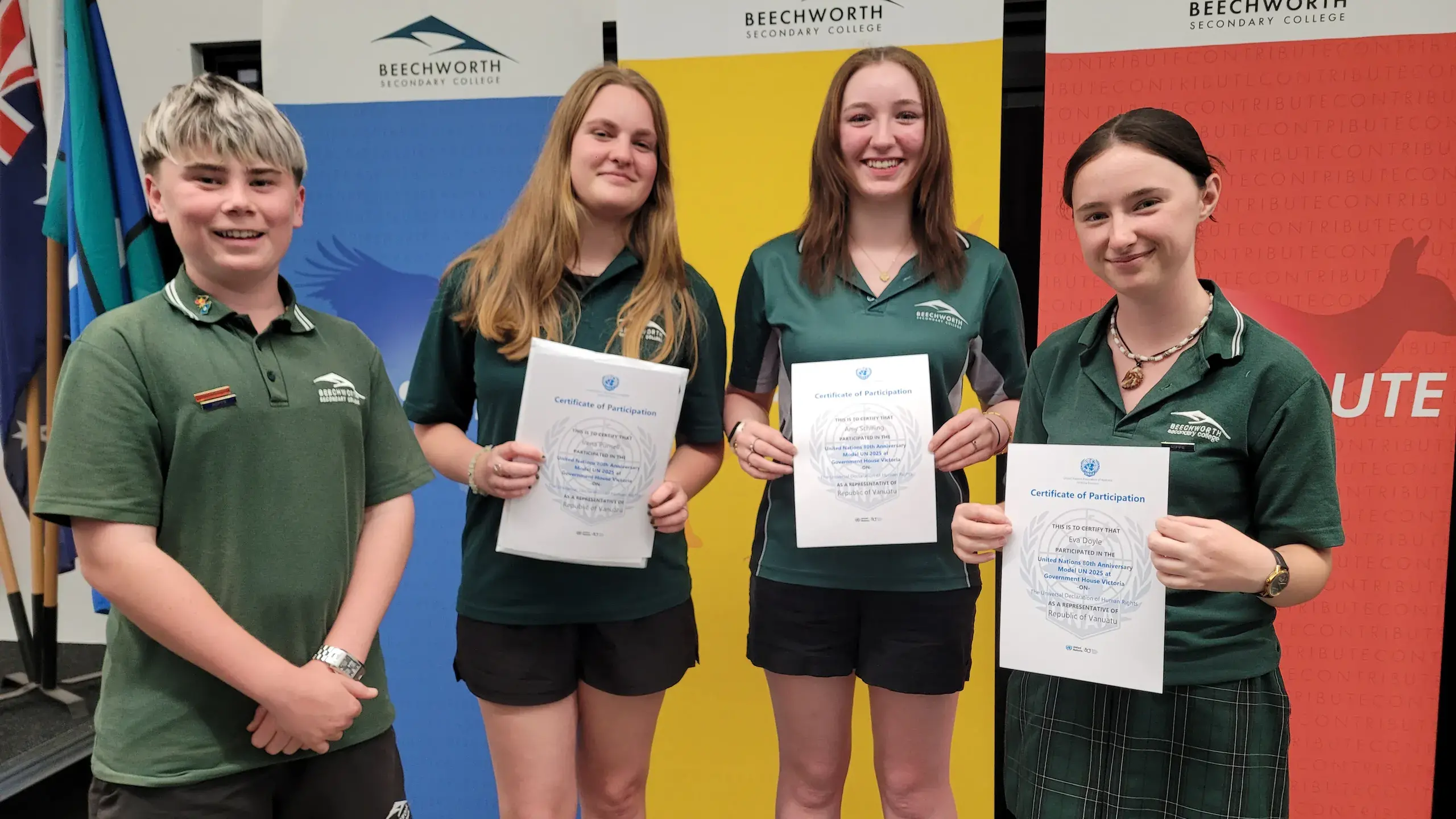 Local students take part in special event held at Government House