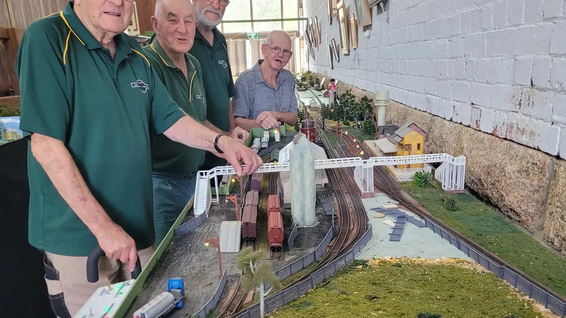 Model trains derailed