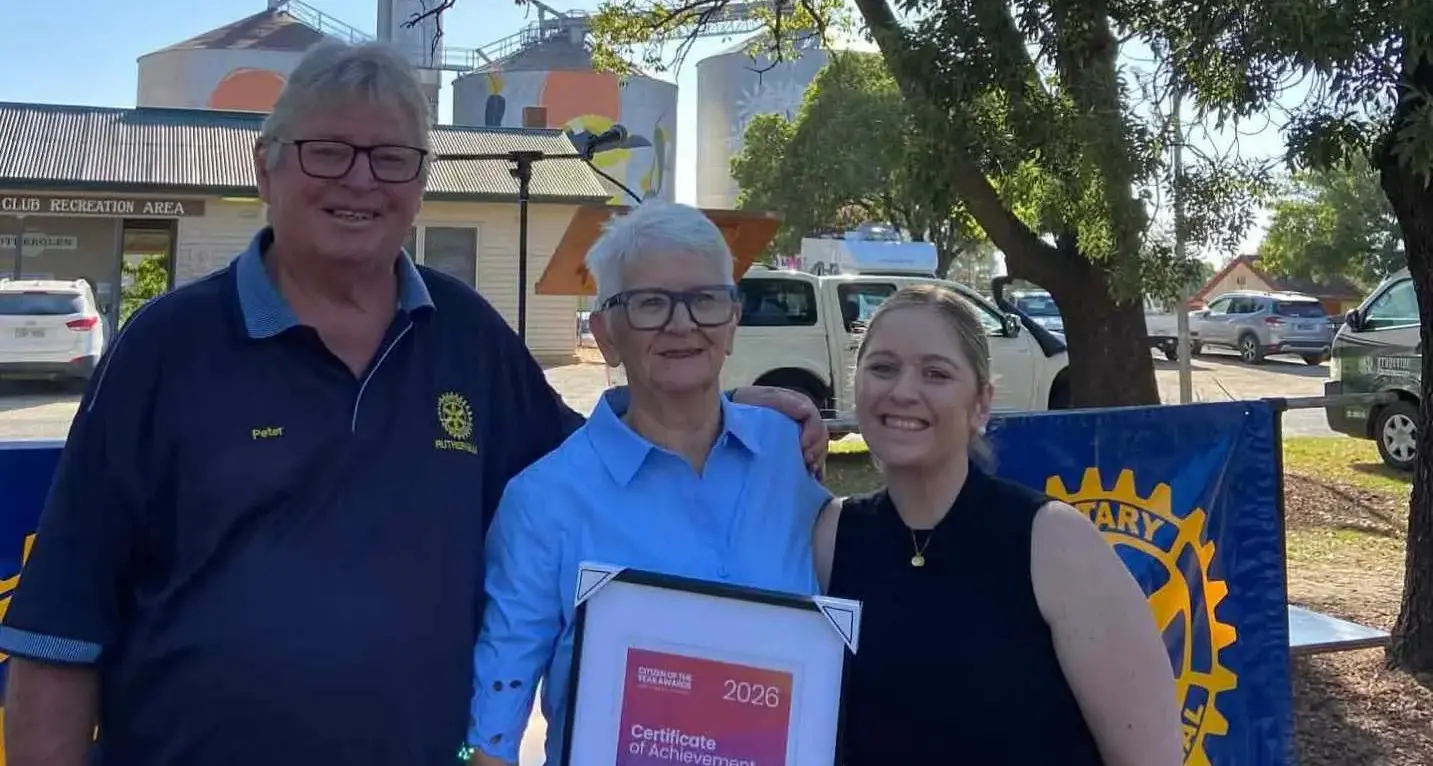 Rutherglen resident humbled with award