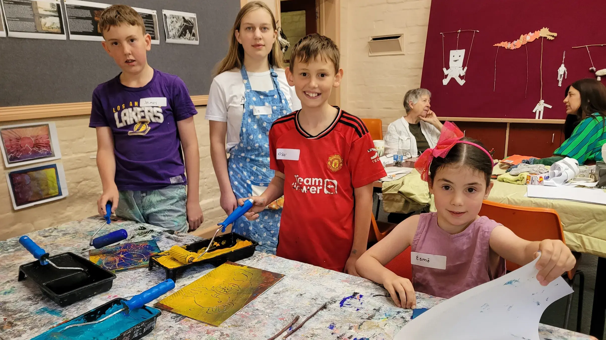 First art workshop success for youngsters