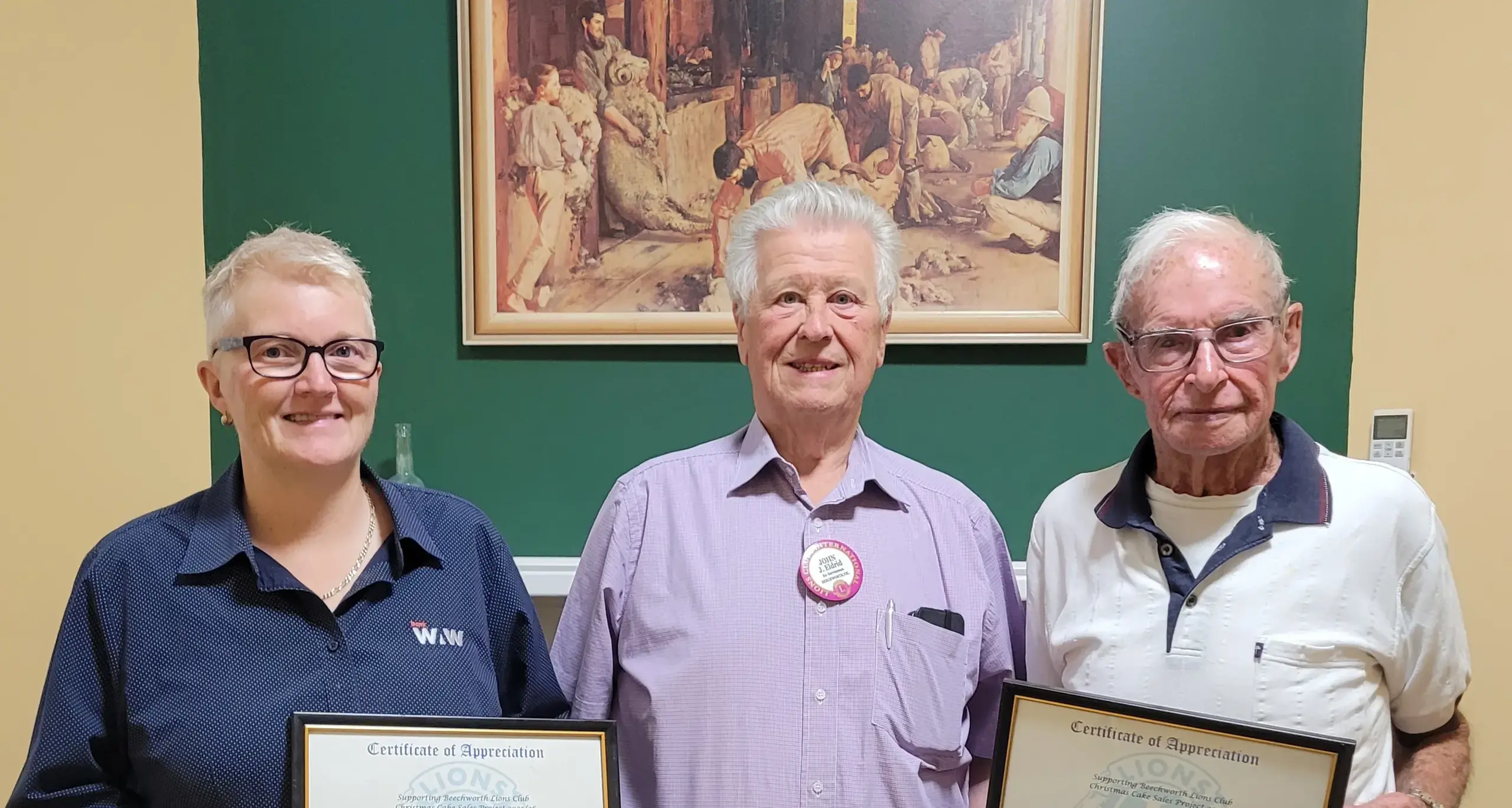 Lions recognise local support with awards