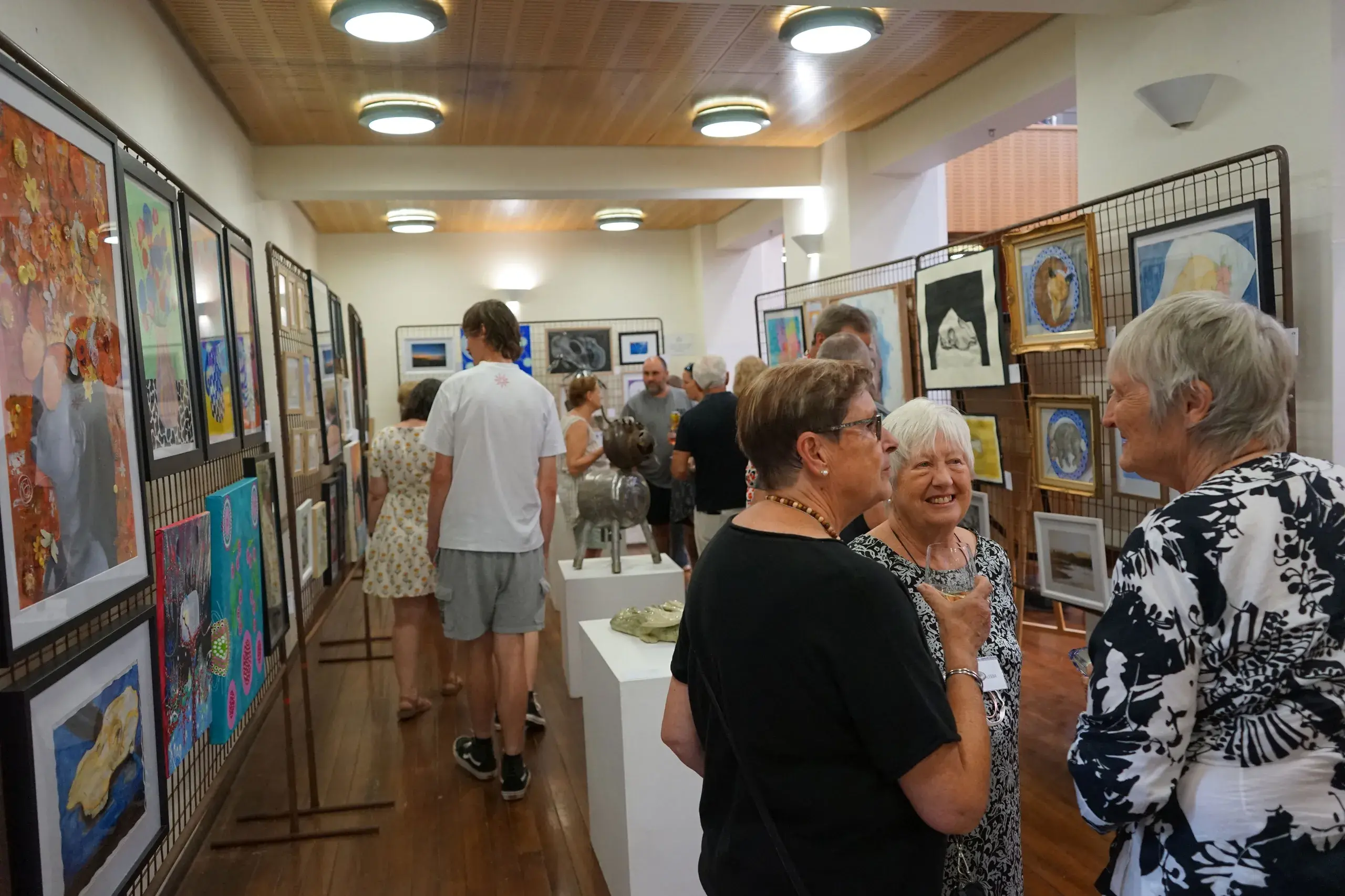 <p>SHOWCASED: Some of the creativity on display at last year\\u2019s Arts Rutherglen\\u2019s Taste of Arts Prize. PHOTO: Carley Alchin.</p>\\n