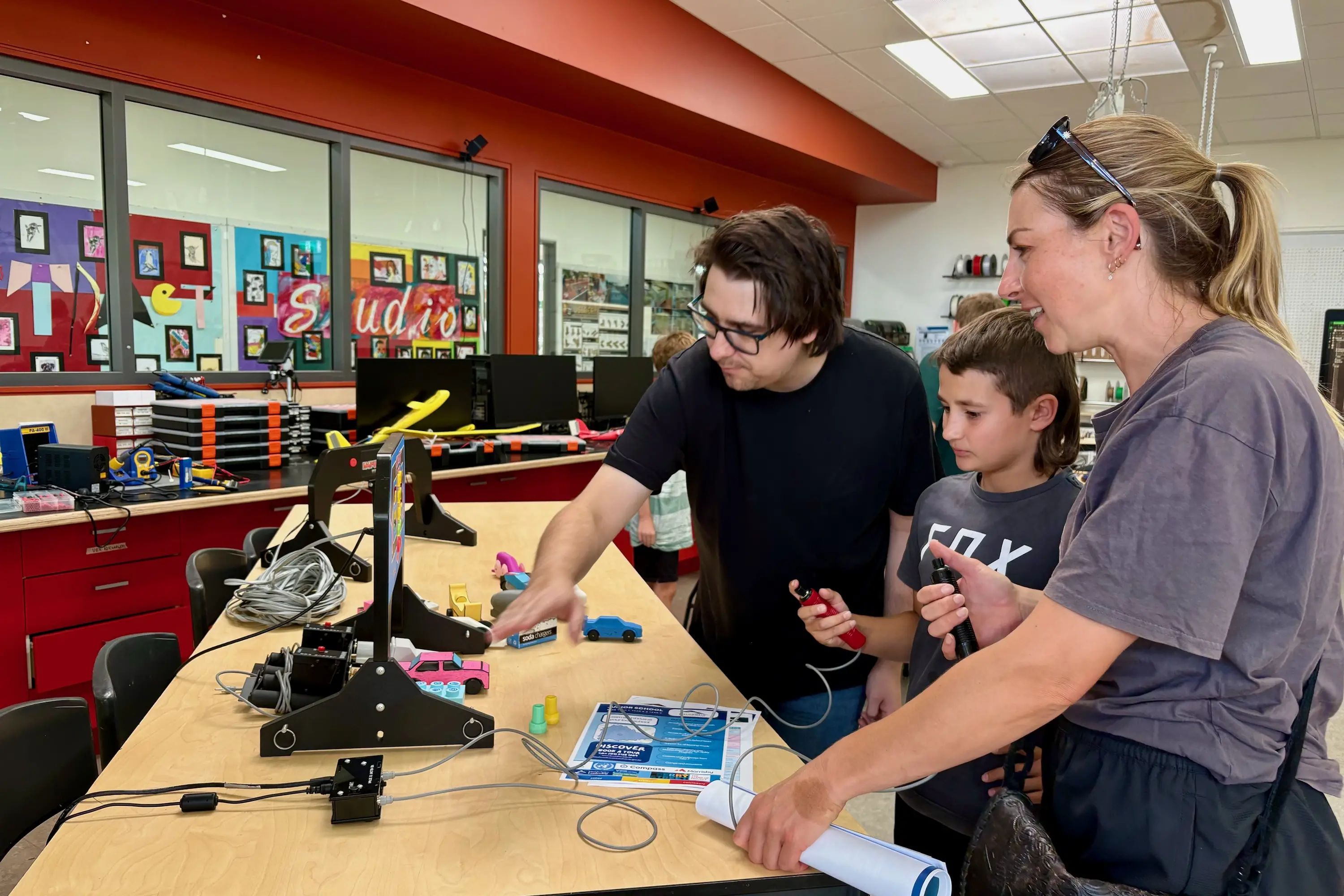 <p>INFO: Prospective students with their families gained first-hand information at BSC\\u2019s \\u2018Discovery Night\\u2019 on Monday. PHOTO: Patricia Broom</p>\\n