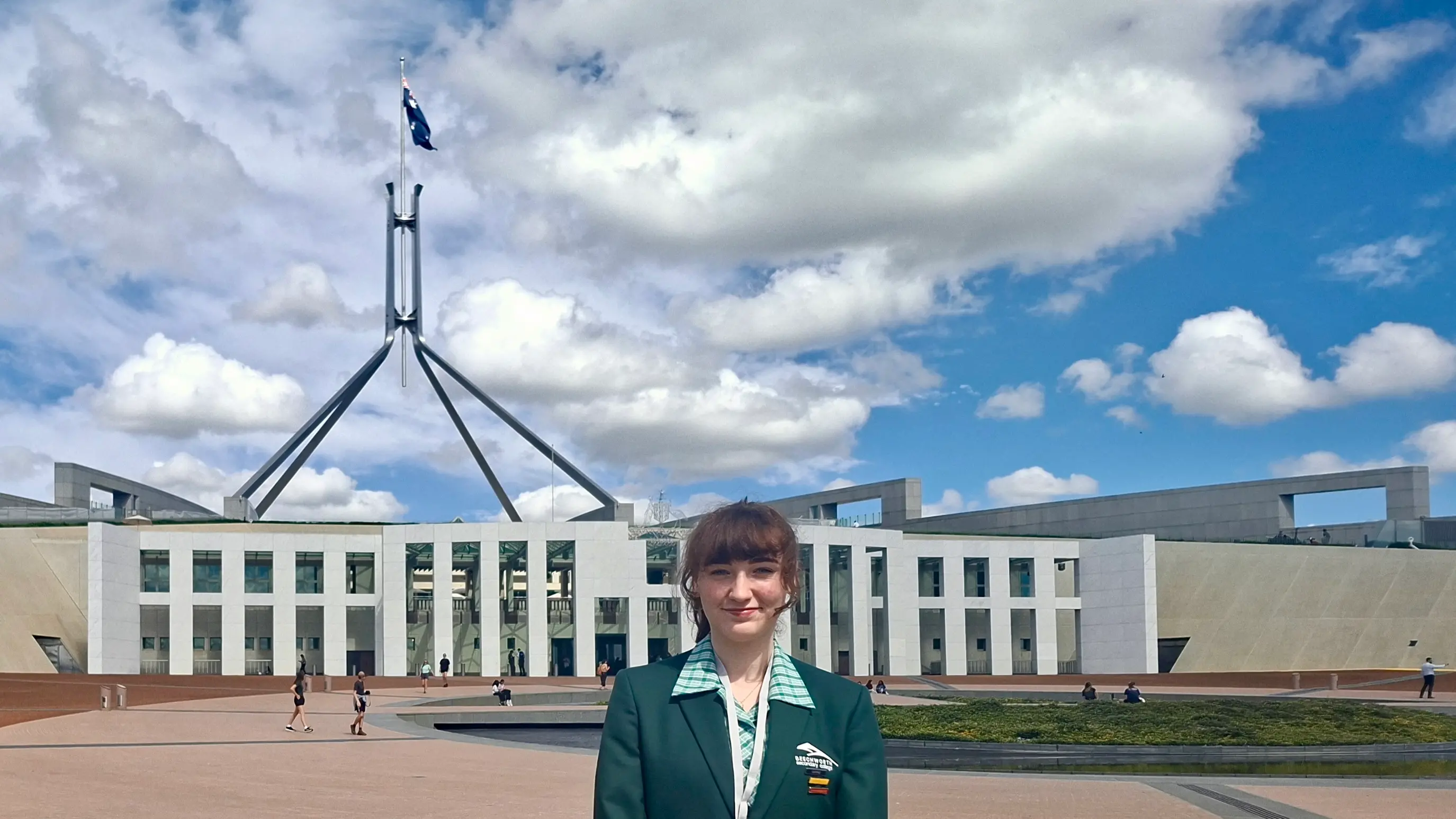 Amy goes to Canberra