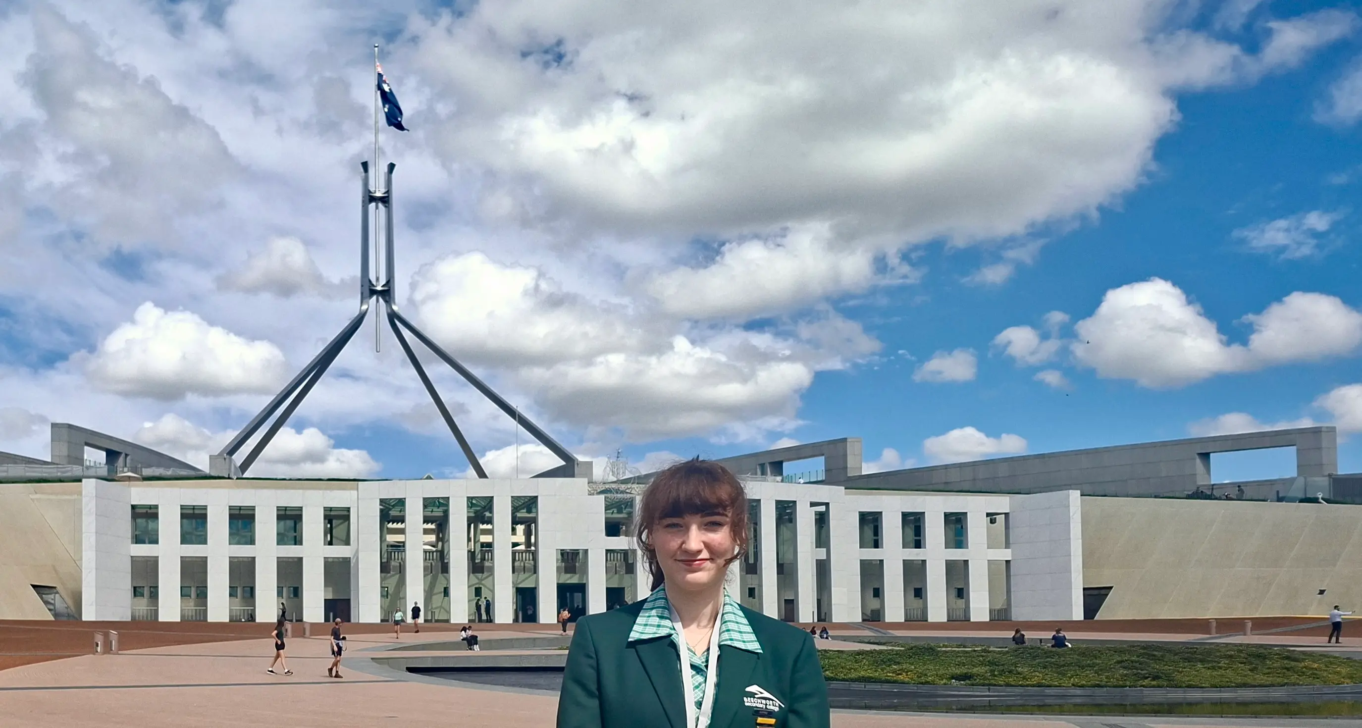 Amy goes to Canberra