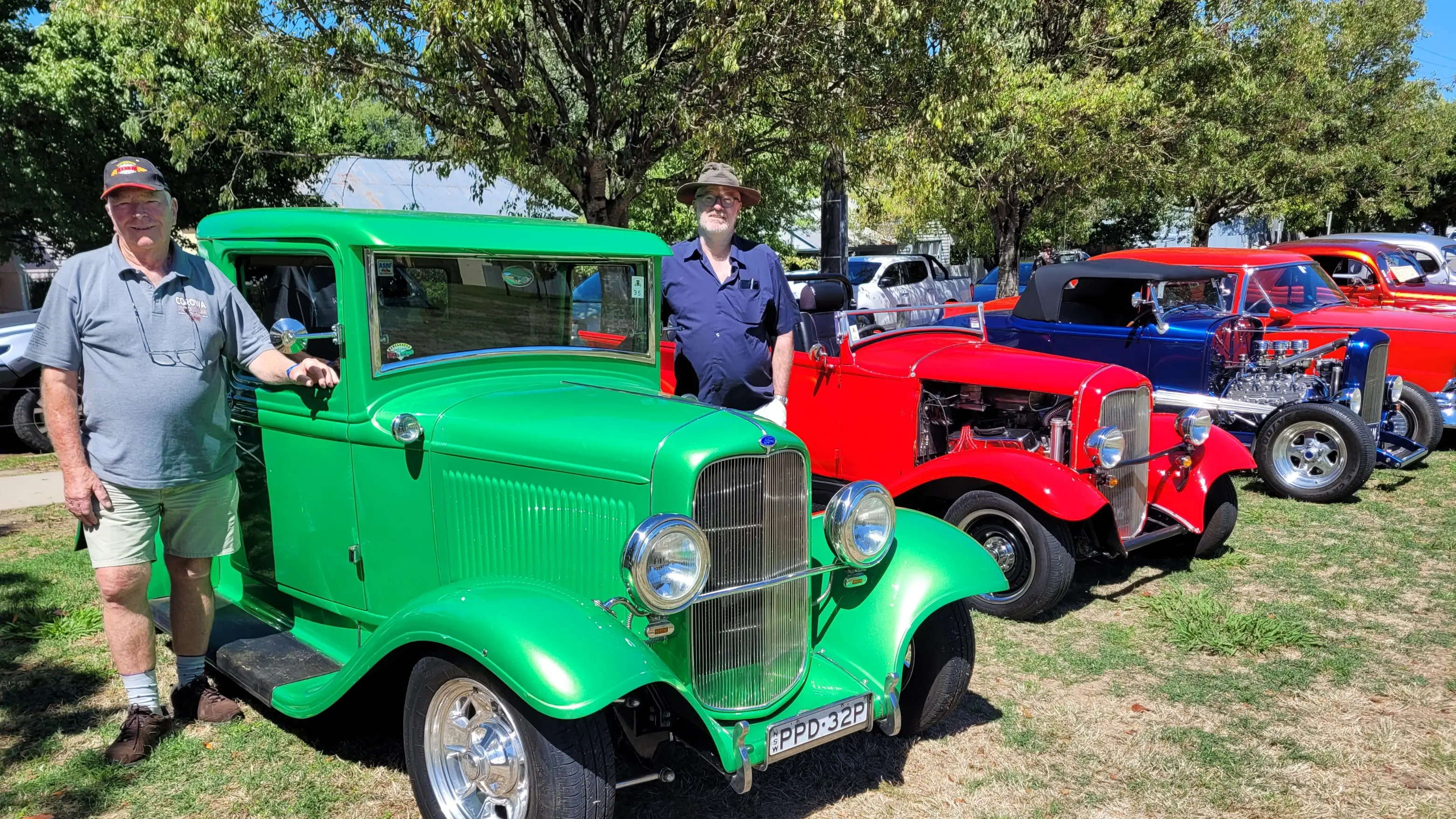 Revved up visitors come to town